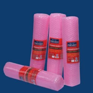 Bubble Wrap & Rolls - Pink (Pack of 4 Rolls) - 3.5 Meter
